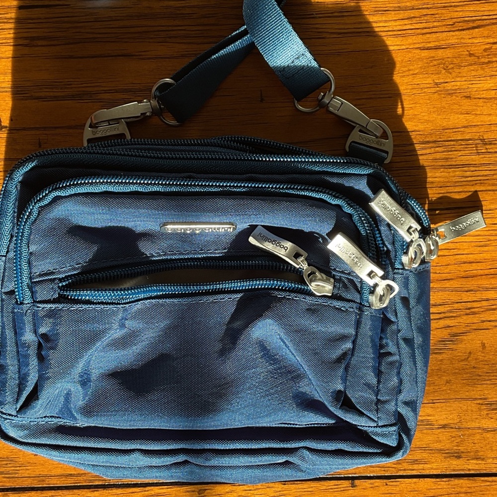 Baggallini Stylish Blue Crossbody Bag